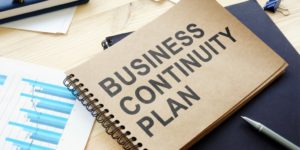 Business continuity plan is on the table.